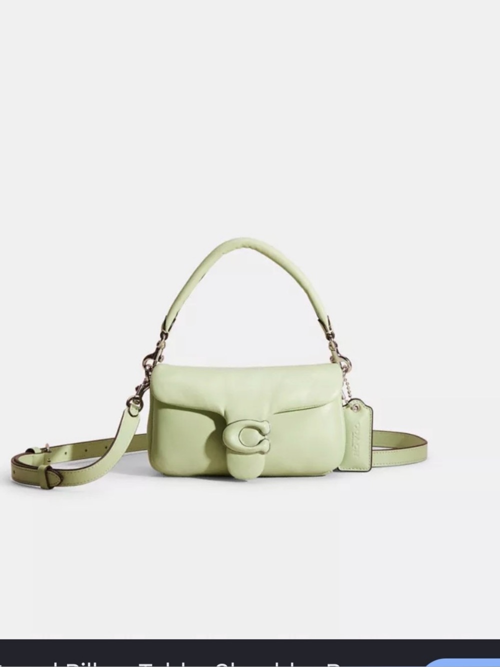 Coach pillow Tabby 18 Shoulder Bag in Pistachio - Picture 3 of 14